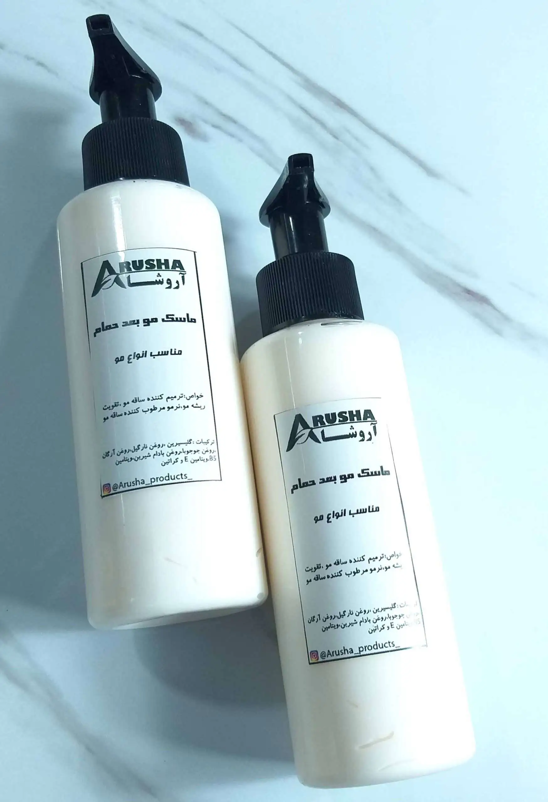 ماسک مو بعد حمام